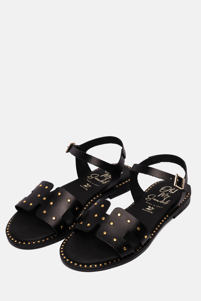 oh my sandals Sandalia Mujer Piel Fiorella Negro Tienda
