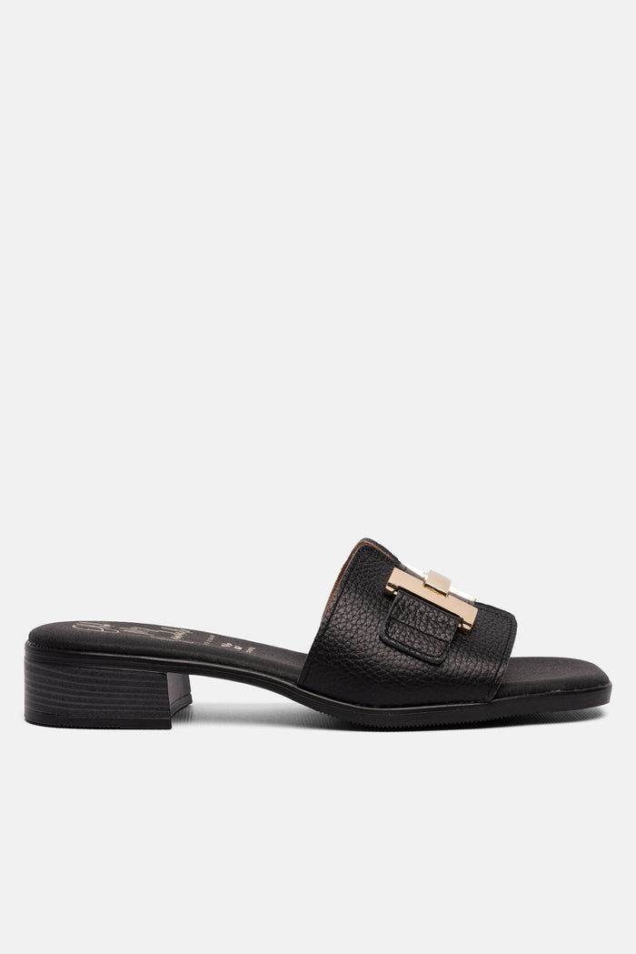 oh my sandals Sandalia Mujer Piel Kamala Negro COMPRAR AHORA