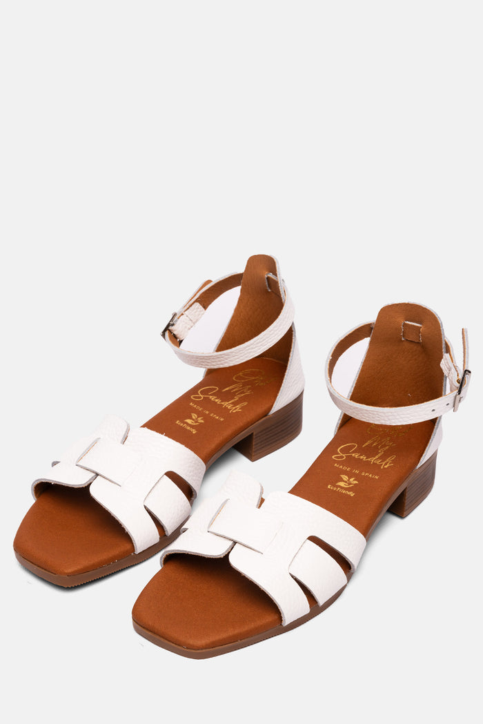 oh my sandals Sandalia Mujer Piel Julia Blanco Últimos 2 días