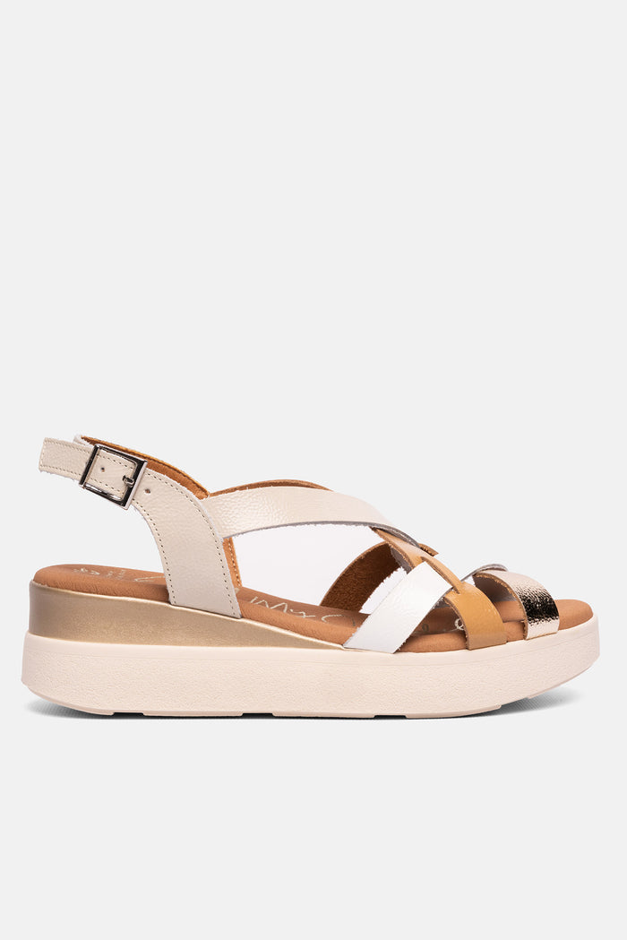 oh my sandals Sandalia Mujer Piel Úrsula Hielo Promoción por tiempo limitado