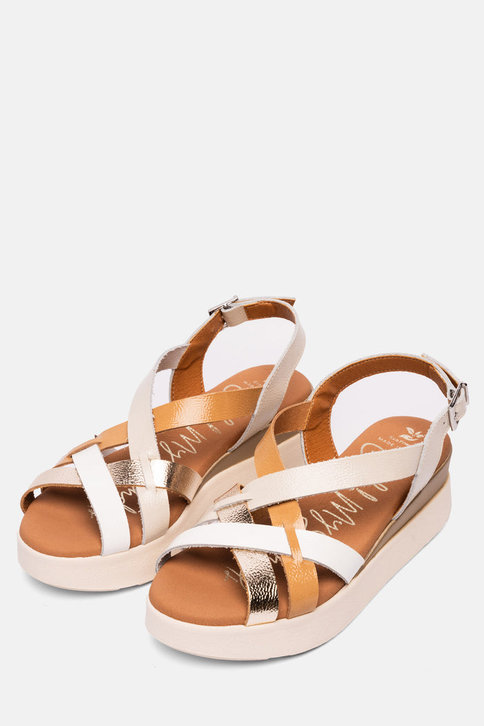 oh my sandals Sandalia Mujer Piel Úrsula Hielo Promoción por tiempo limitado
