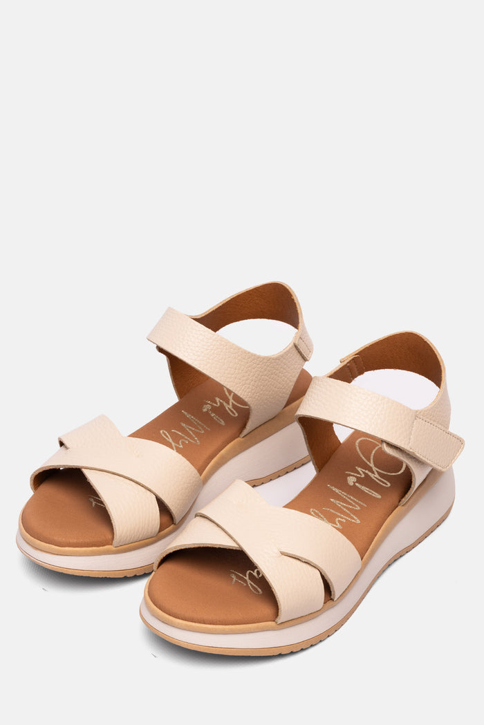 oh my sandals Sandalia Mujer Piel Tania Hielo Oferta especial de fábrica
