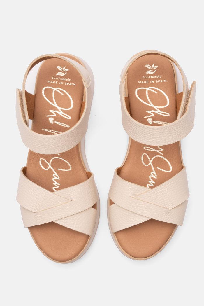 oh my sandals Sandalia Mujer Piel Tania Hielo Oferta especial de fábrica