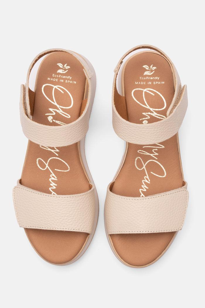 oh my sandals Sandalia Mujer Piel Selene Hielo Grandes descuentos