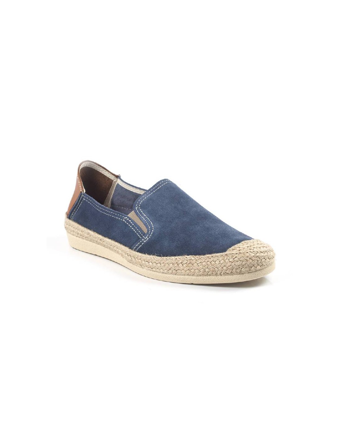 ortiz & reed Alpargatas de piel afelpado color azul SEVI-JEANS Ahorra y exporta