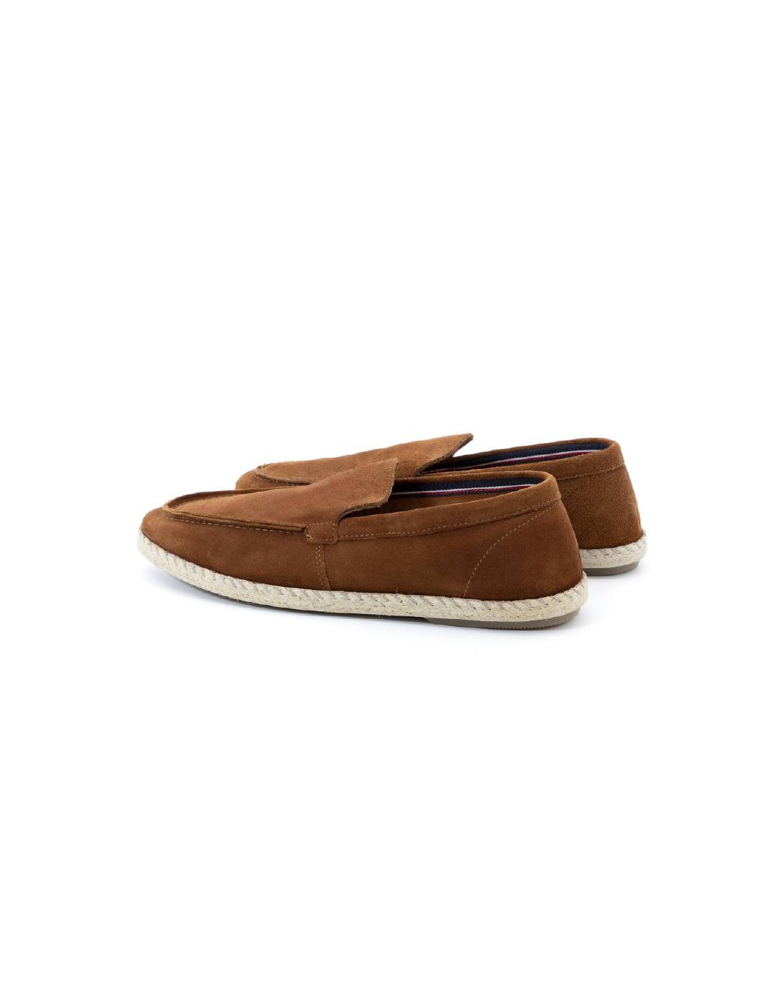 ortiz & reed Alpargatas de piel afelpado color cuero SALGAR-CUERO En oferta