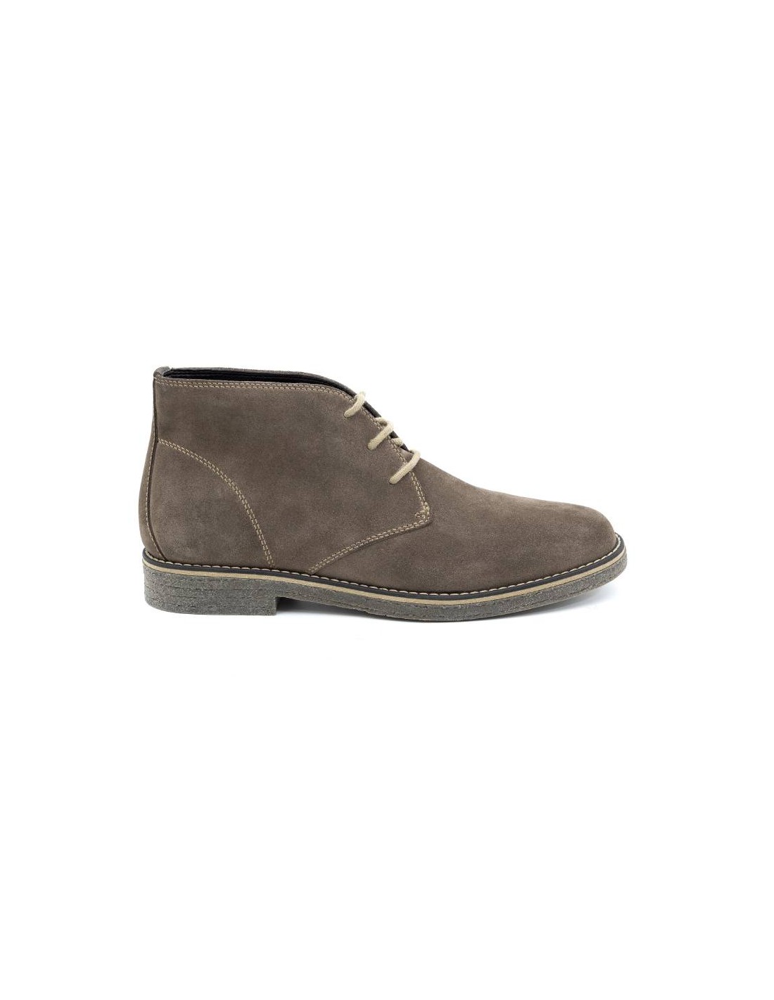 ortiz & reed Botín de ante liso color beige SILKOR-CAMEL Mejor oferta