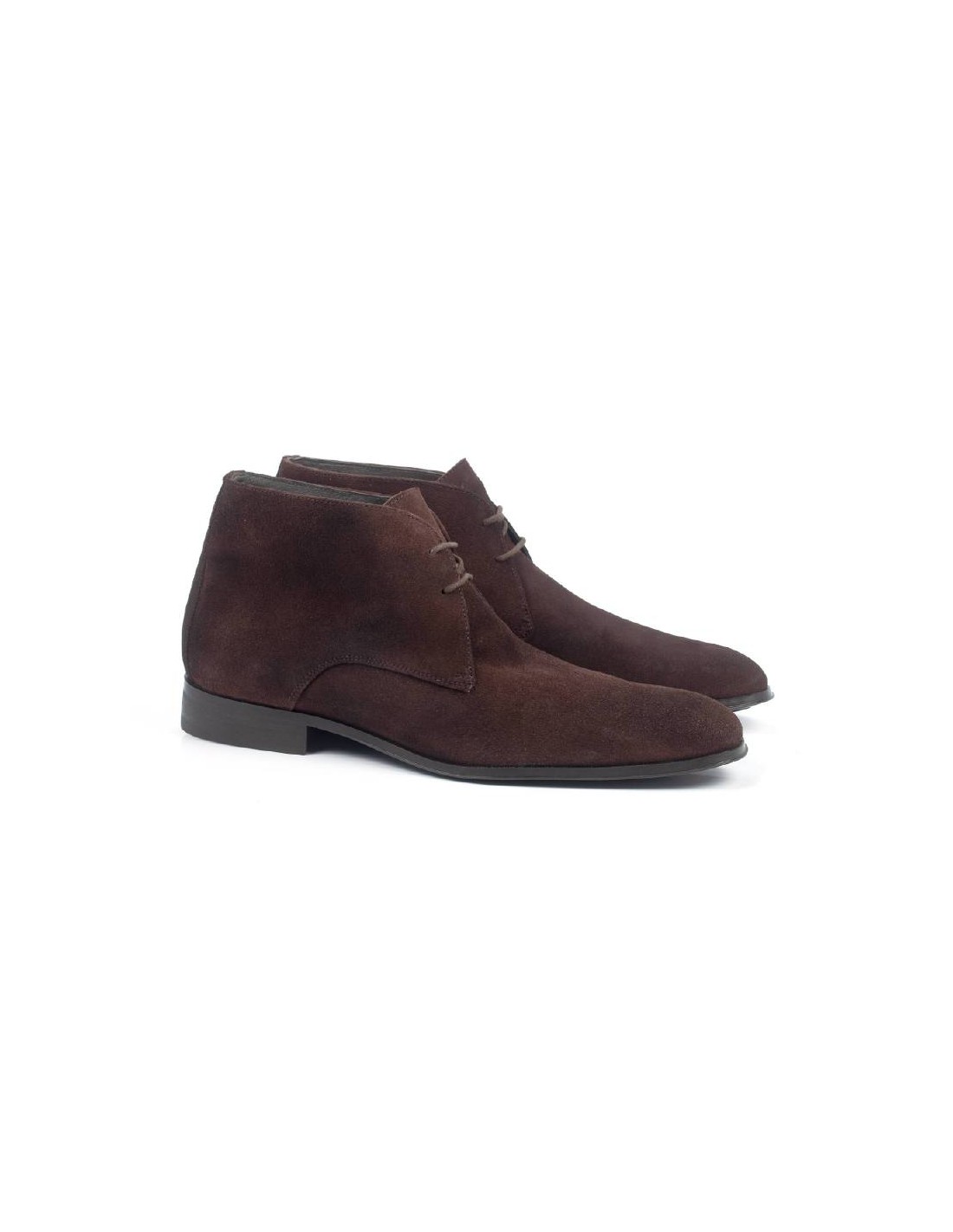 ortiz & reed Botín de ante liso color marrón COBERT-MARRON Oferta especial
