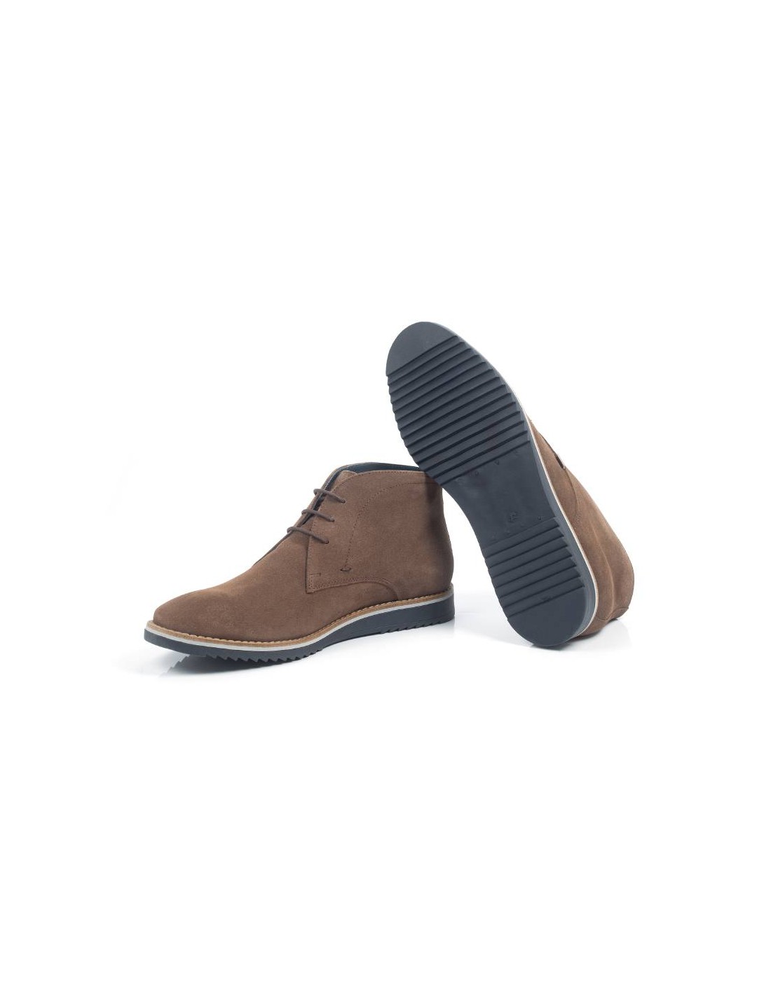 ortiz & reed Botín de ante liso color marrón SORTAN-TAUPE COMPRAR AHORA