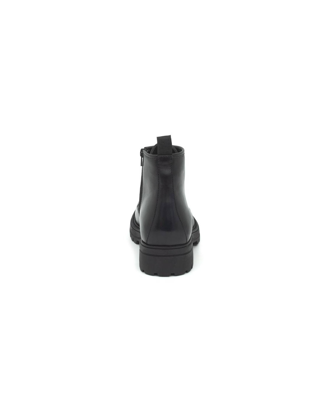ortiz & reed Botín de piel acabado a mano color negro PAROT-NEGRO Descuento por venta flash