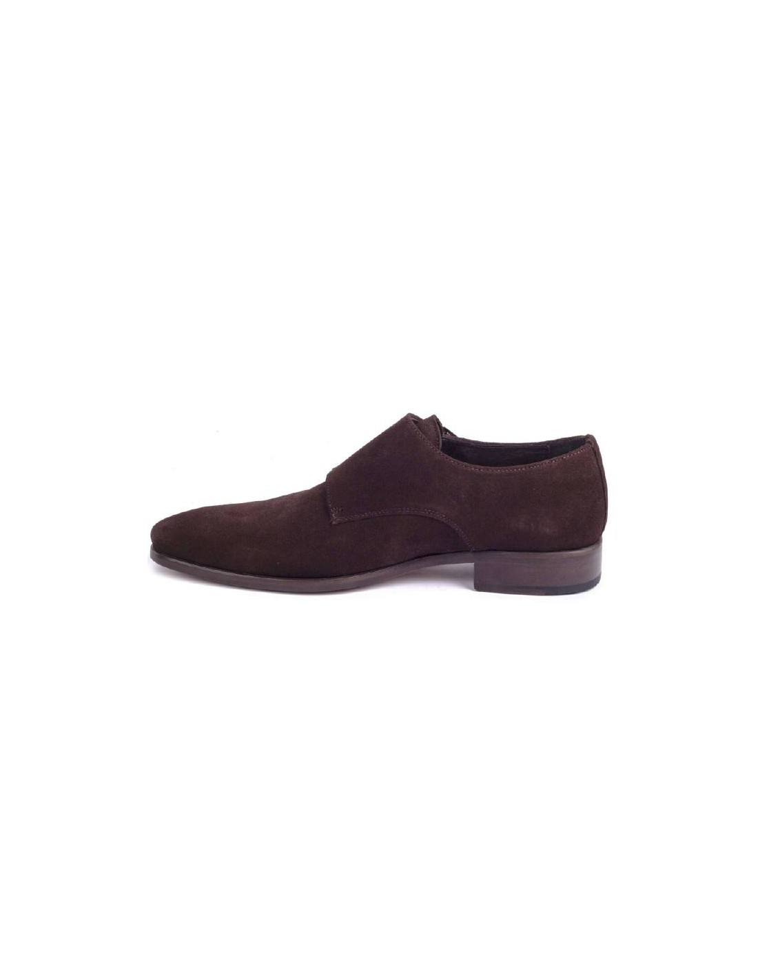 ortiz & reed Zapato con hebilla de ante con dos hebillas color marrón SERELDA-TESTA Ventas relámpago