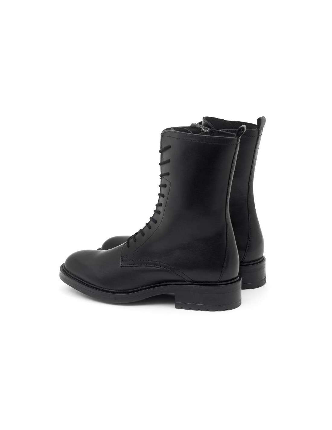ortiz & reed Botas de mujer de piel acabado a mano color negro W-NAGTOR-NEGRO Tienda