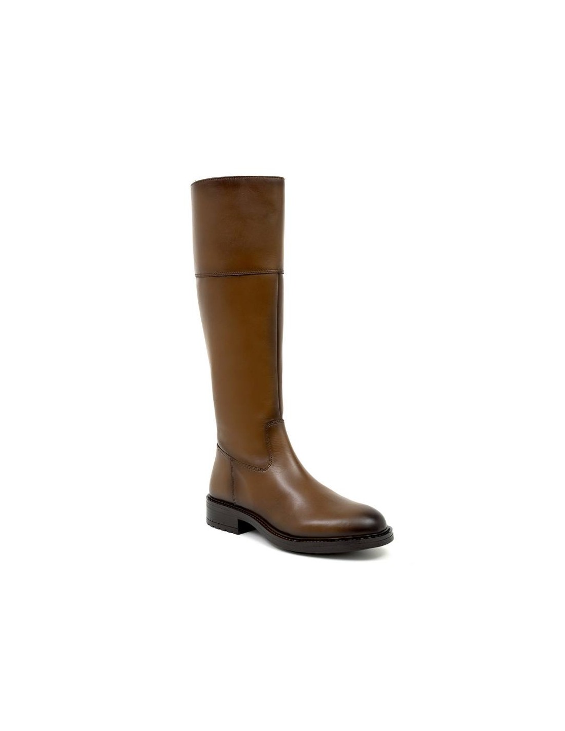 ortiz & reed Botas de mujer de piel difuminado color cuero W-NALUFA-CUERO Rebajas top