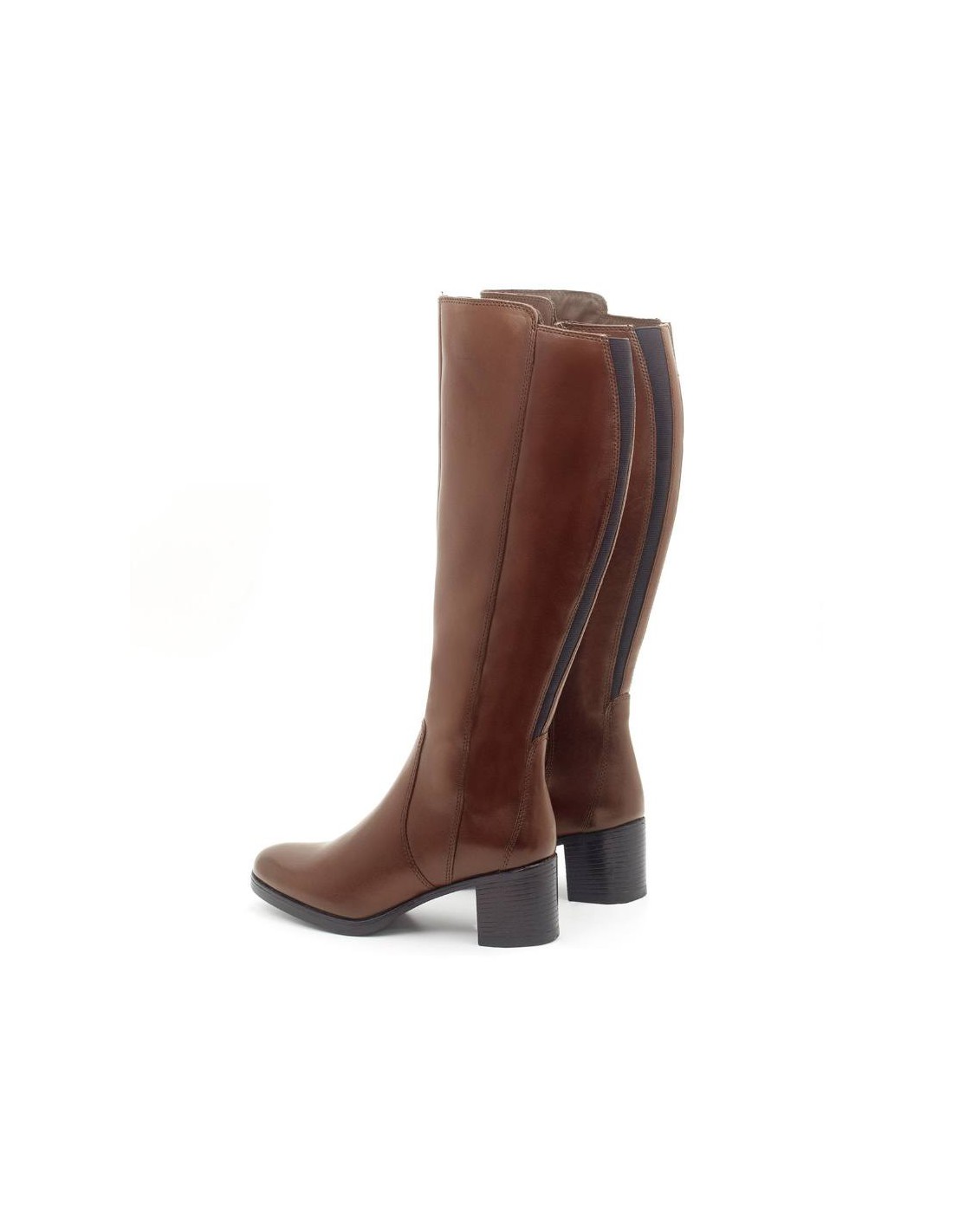 ortiz & reed Botas de mujer de piel difuminado color cuero W-NAPIOR-CUERO Envío gratis