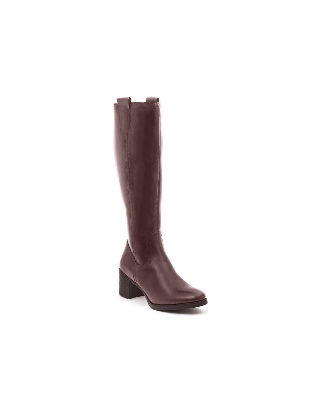 ortiz & reed Botas de mujer de piel difuminado color cuero W-NAPOLI-CUERO Oferta especial