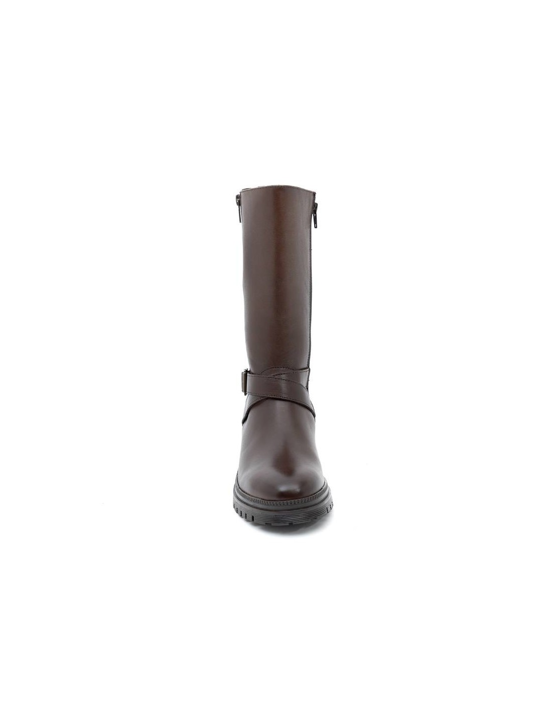 ortiz & reed Botas de mujer de piel difuminado color marrón W-NADIKO-MARRON Envío gratis