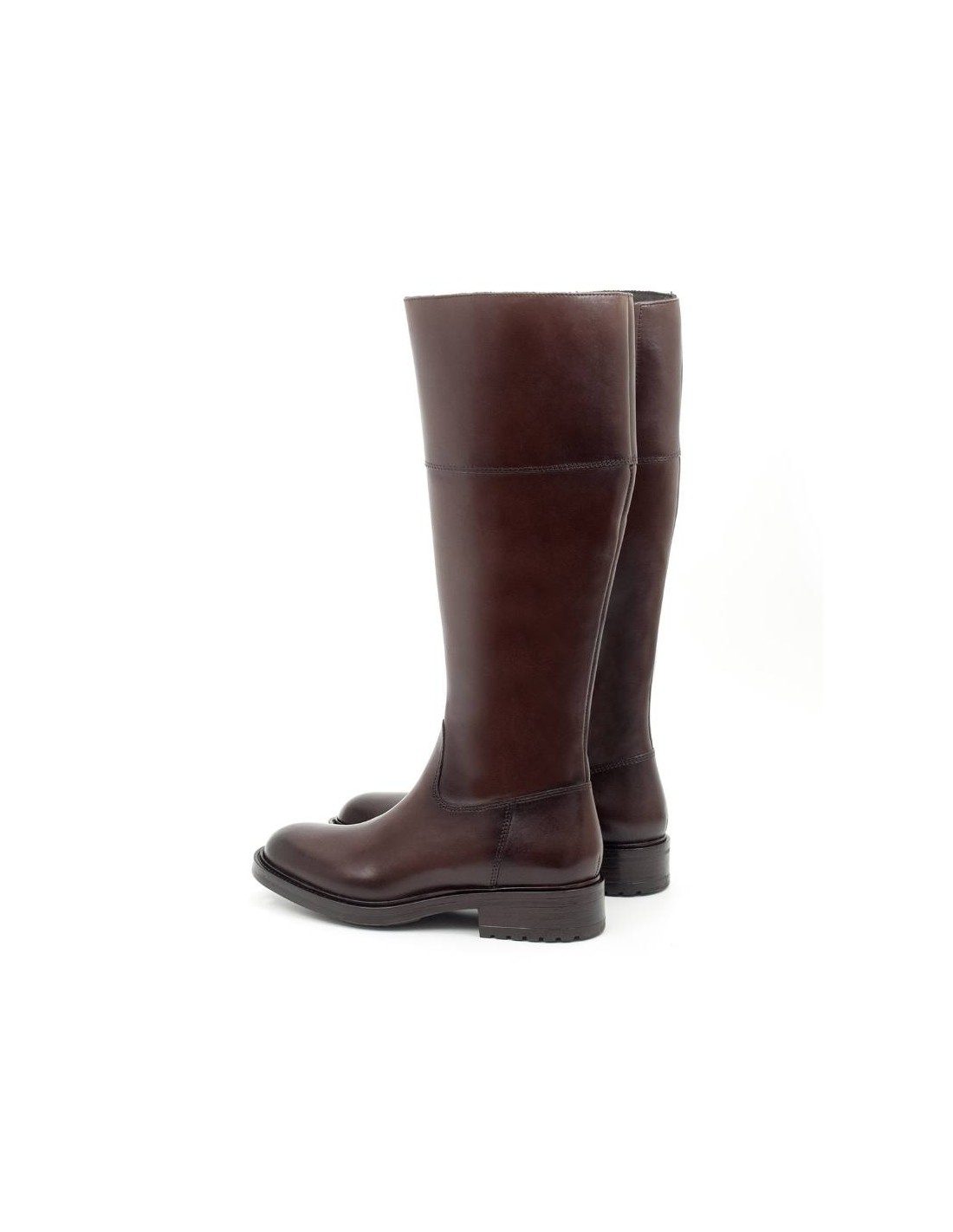 ortiz & reed Botas de mujer de piel difuminado color marrón W-NALUFA-MARRON Últimos 3 días