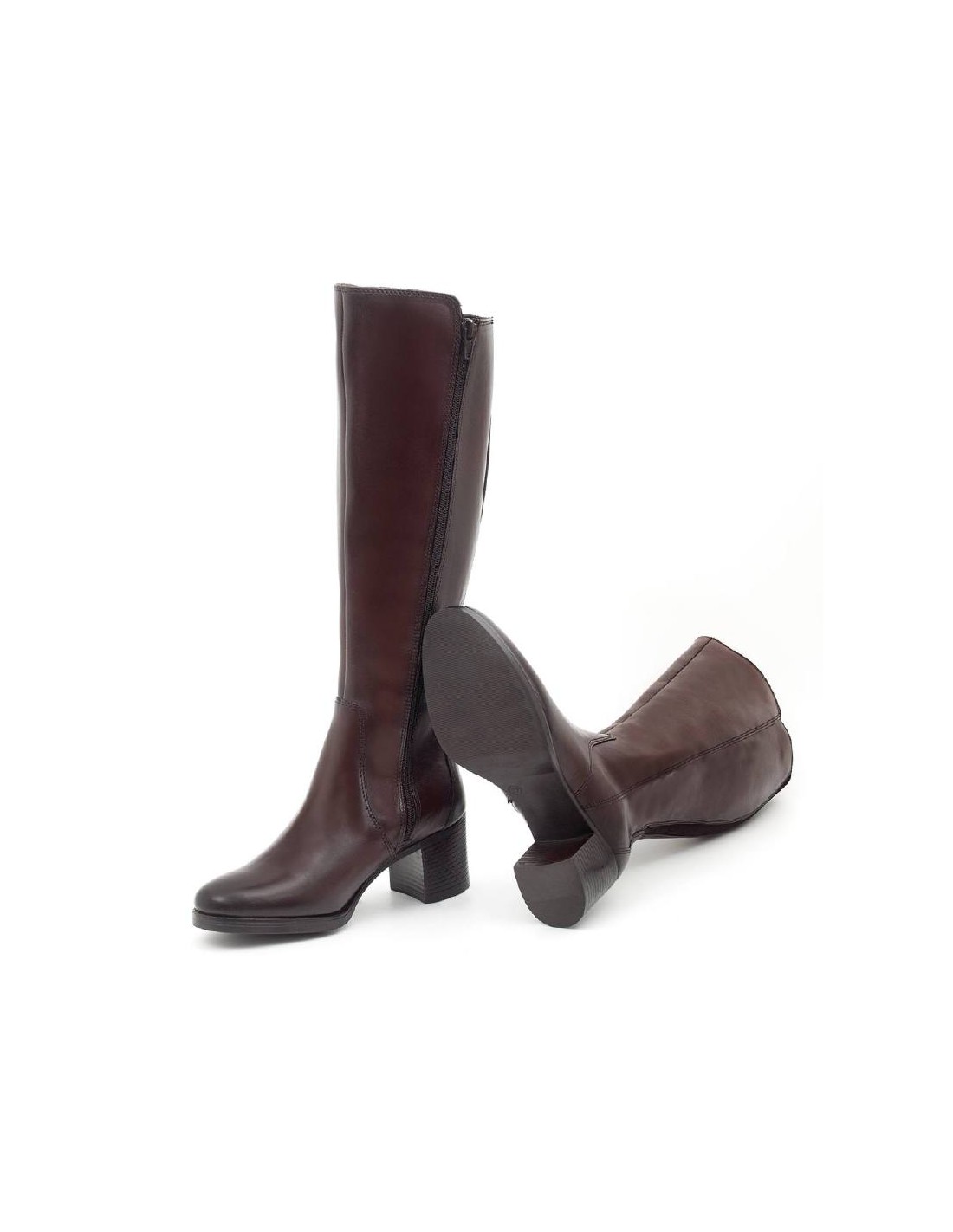 ortiz & reed Botas de mujer de piel difuminado color marrón W-NAPIRU-MARRON COMPRAR AHORA