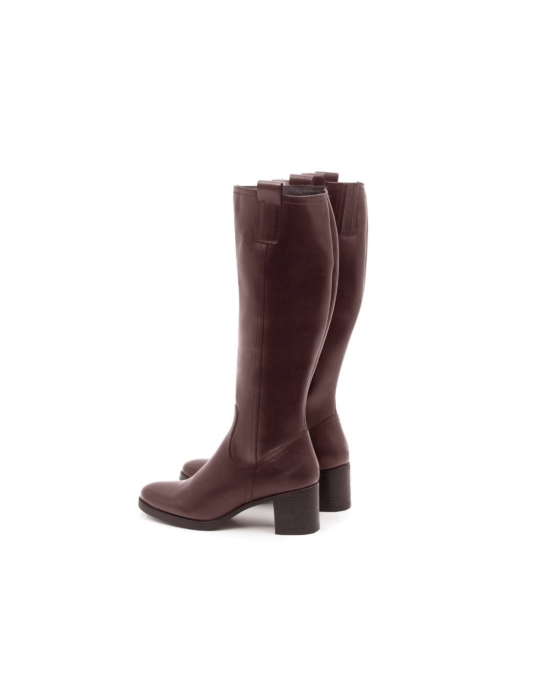 ortiz & reed Botas de mujer de piel difuminado color marrón W-NAPOLI-CAFE ÚLTIMAS EDICIONES