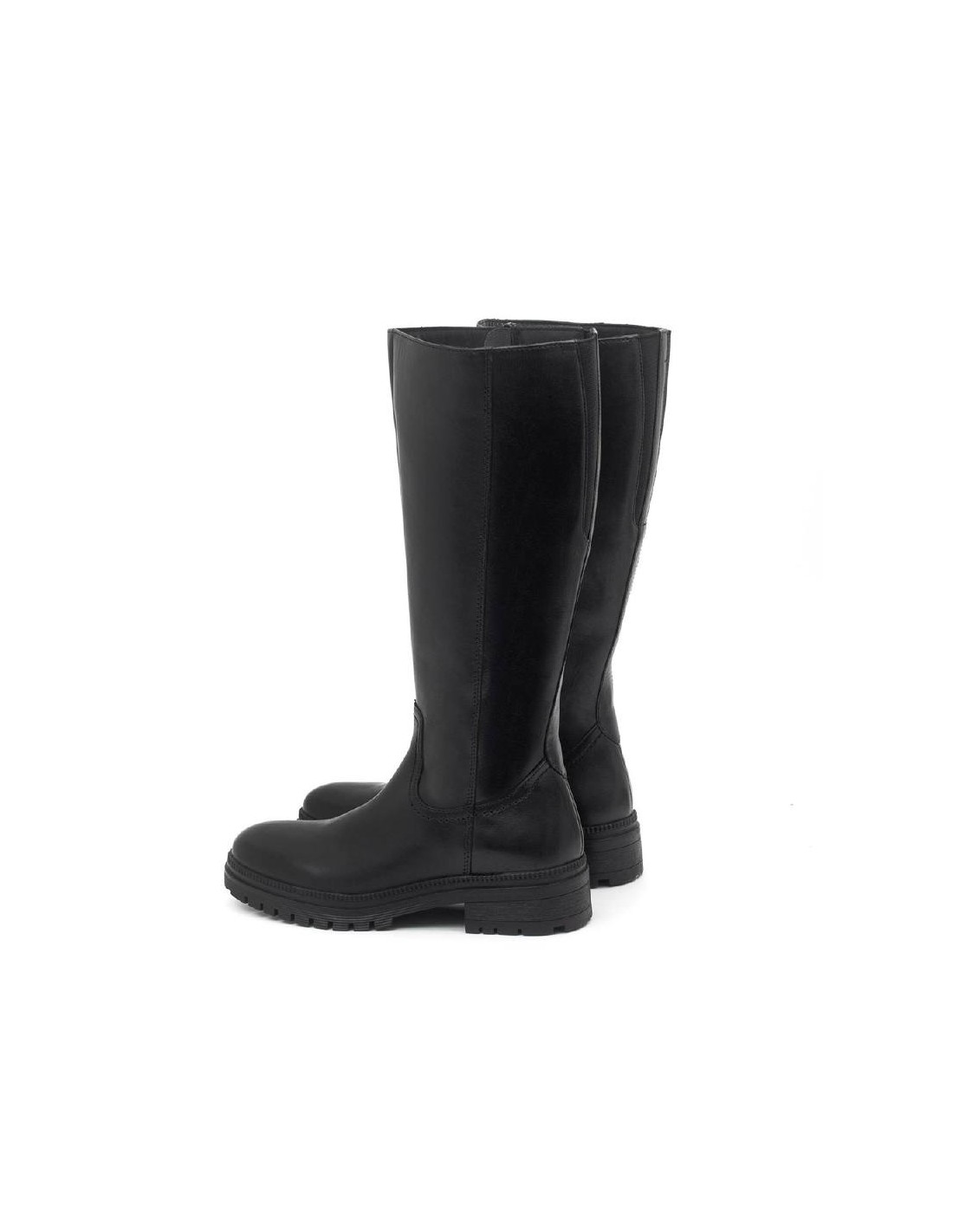 ortiz & reed Botas de mujer de piel difuminado color negro W-NADILIA-NEGRO Último día