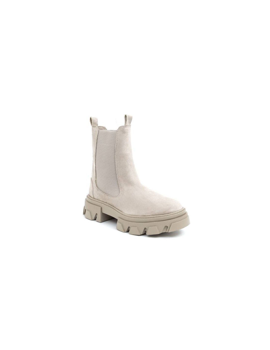 ortiz & reed Botas de mujer liso con una hebilla color beige W-ONEROR-BEIGE Solo queda un día