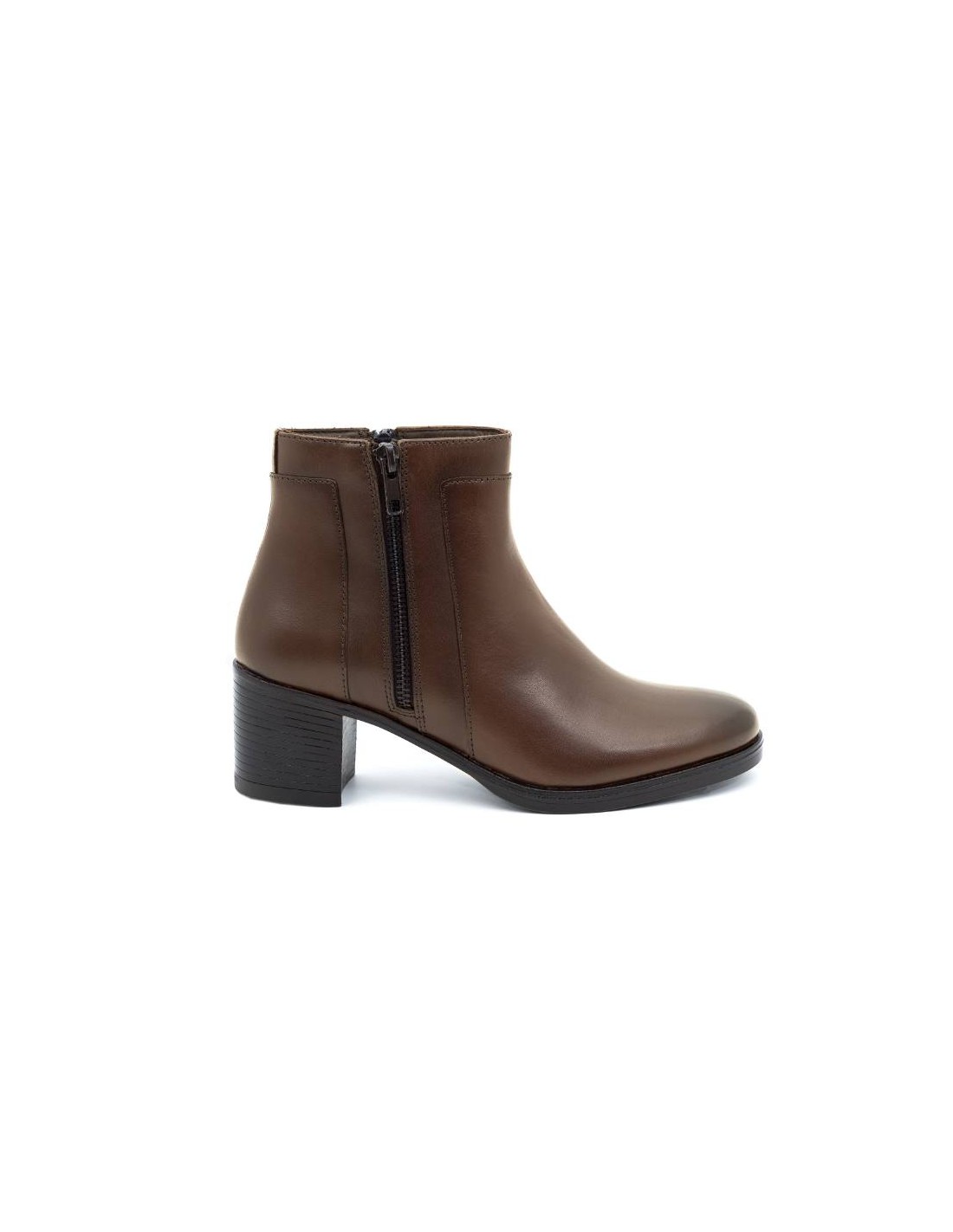 ortiz & reed Botines de mujer de piel acabado a mano color cuero W-NIUMAR-CUERO Última moda