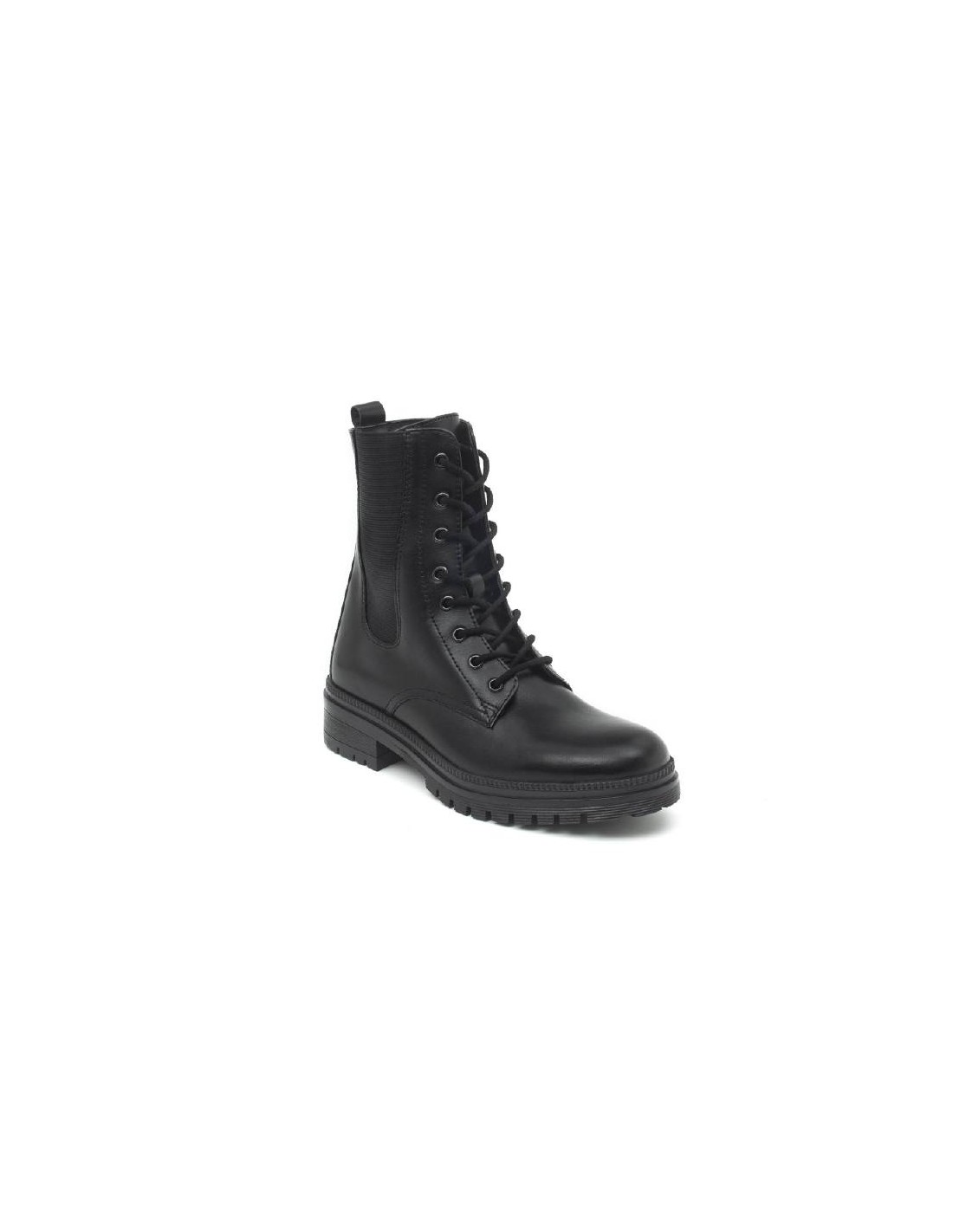 ortiz & reed Botines de mujer de piel acabado a mano color negro W-NAFANG-NEGRO Ofertas