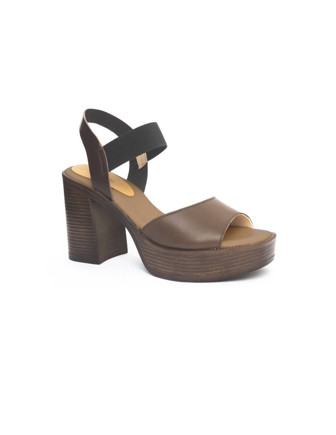 ortiz & reed Zapato de Vestir de piel liso color marrón W-LIZY-MARRON Rebajas baratas