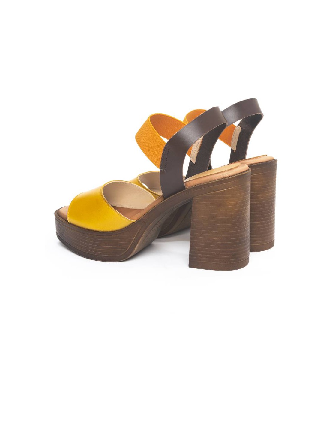 ortiz & reed Zapato de Vestir de piel liso color multicolor W-LIZY-ORANGE Los más vendidos