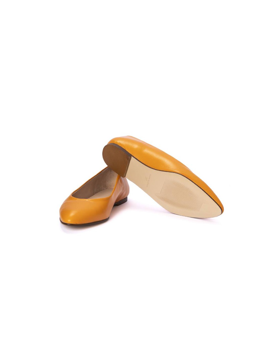 ortiz & reed Zapato de Vestir de piel liso color naranja W-ANNA-ORANGE Ventas relámpago