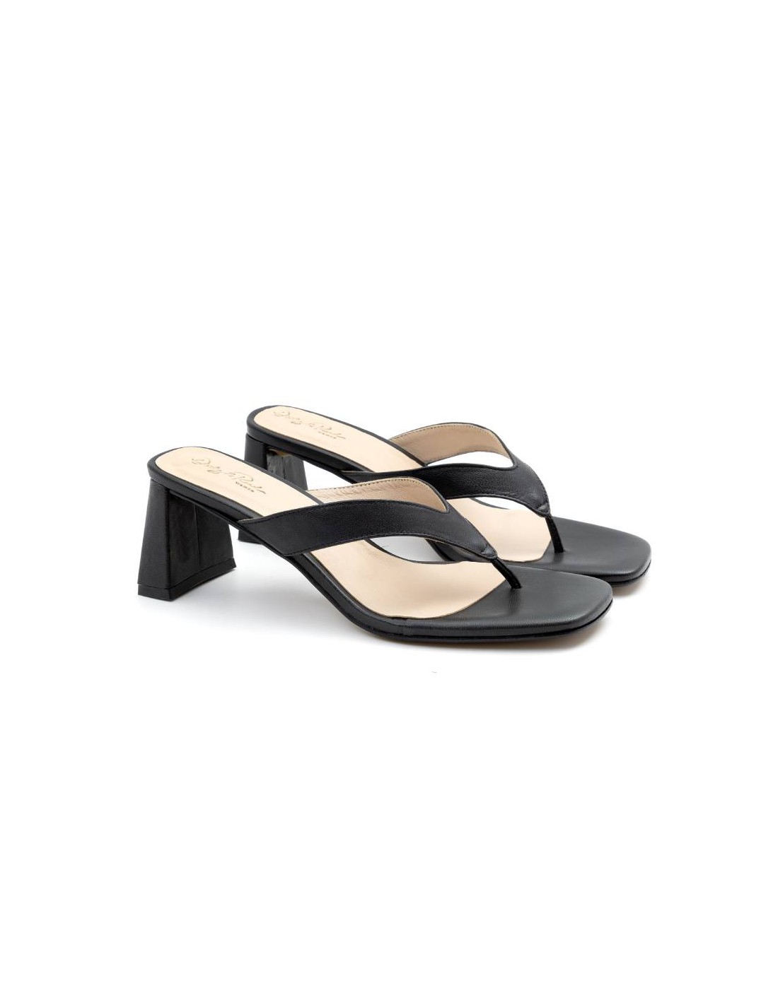ortiz & reed Zapato de Vestir de piel liso color negro W-INGRID-NEGRO
