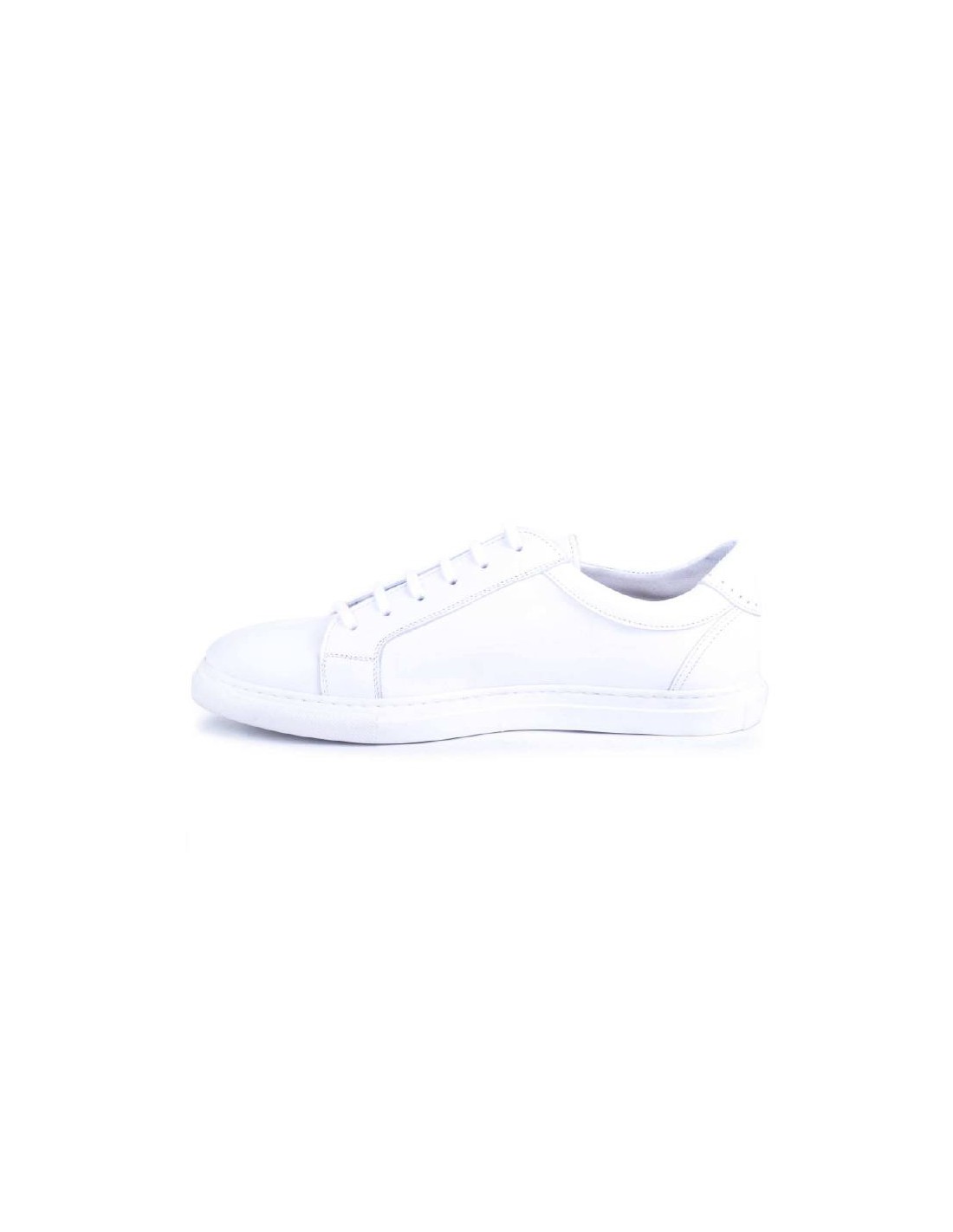 ortiz & reed Sneakers de piel con elástico lateral color blanco NUSI-BLANCO Rebajas