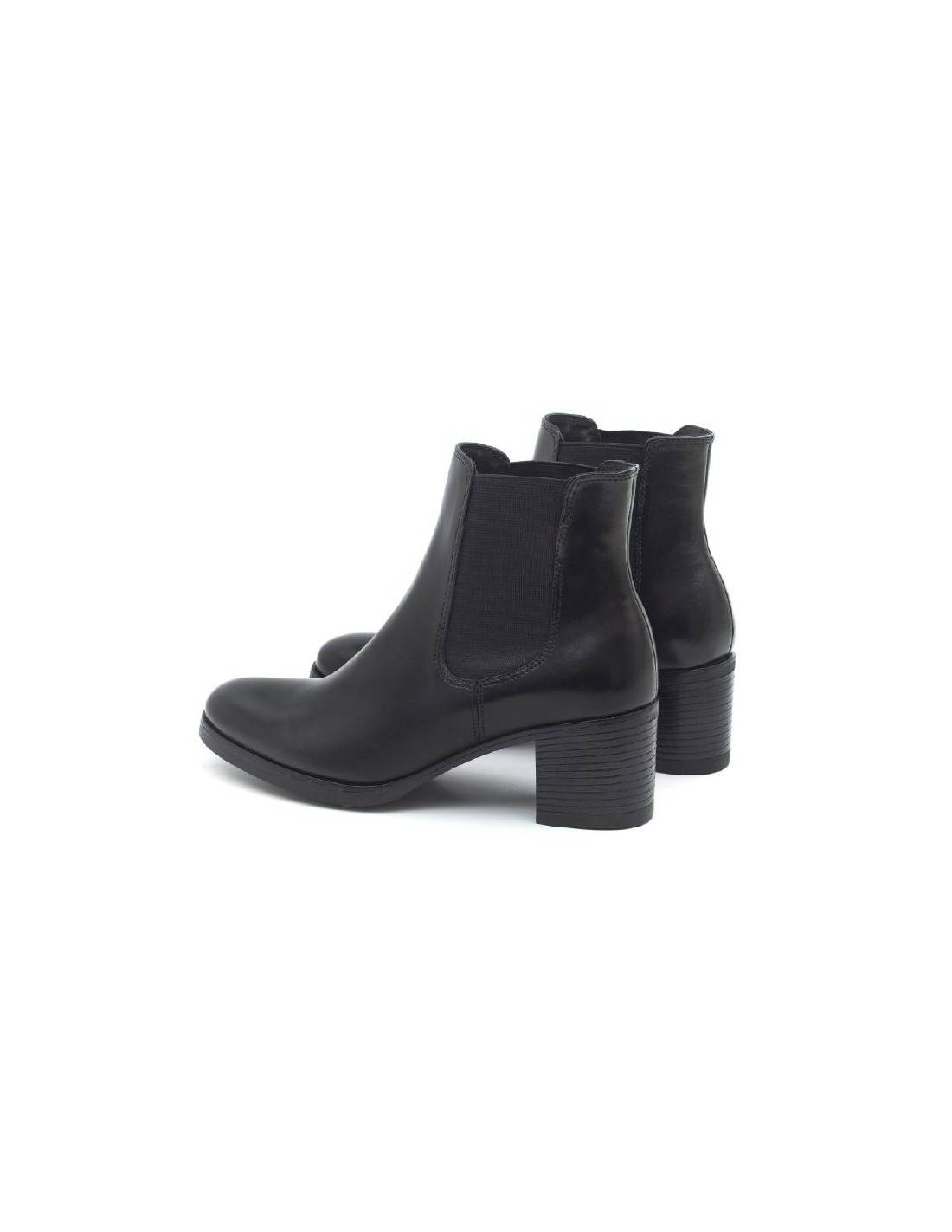 ortiz & reed Botines de mujer de piel acabado a mano color negro W-NAYALA-BLACK Mejor oferta