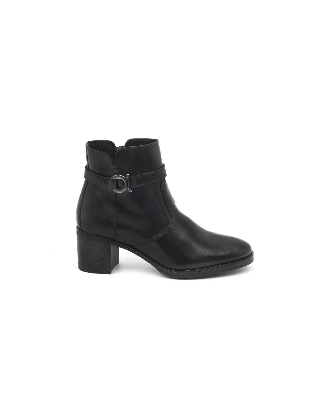 ortiz & reed Botines de mujer de piel acabado a mano color negro W-NAZDIFA-NEGRO Rebajas top