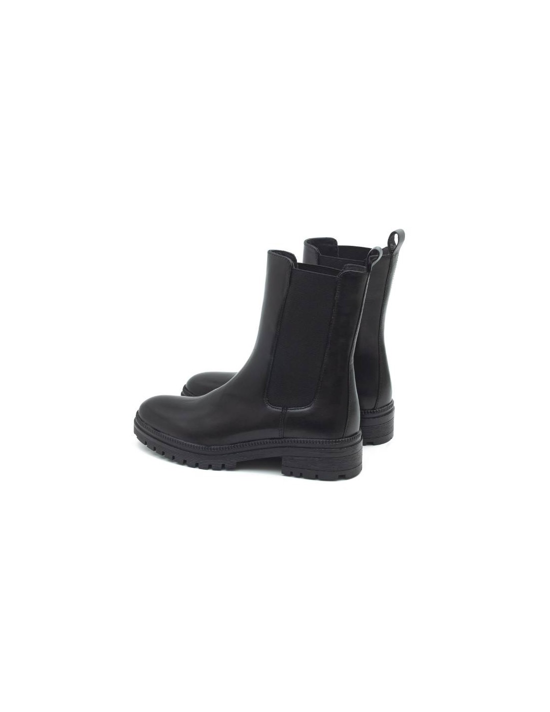 ortiz & reed Botines de mujer de piel acabado a mano color negro W-NOWORO-NEGRO Últimos 3 días