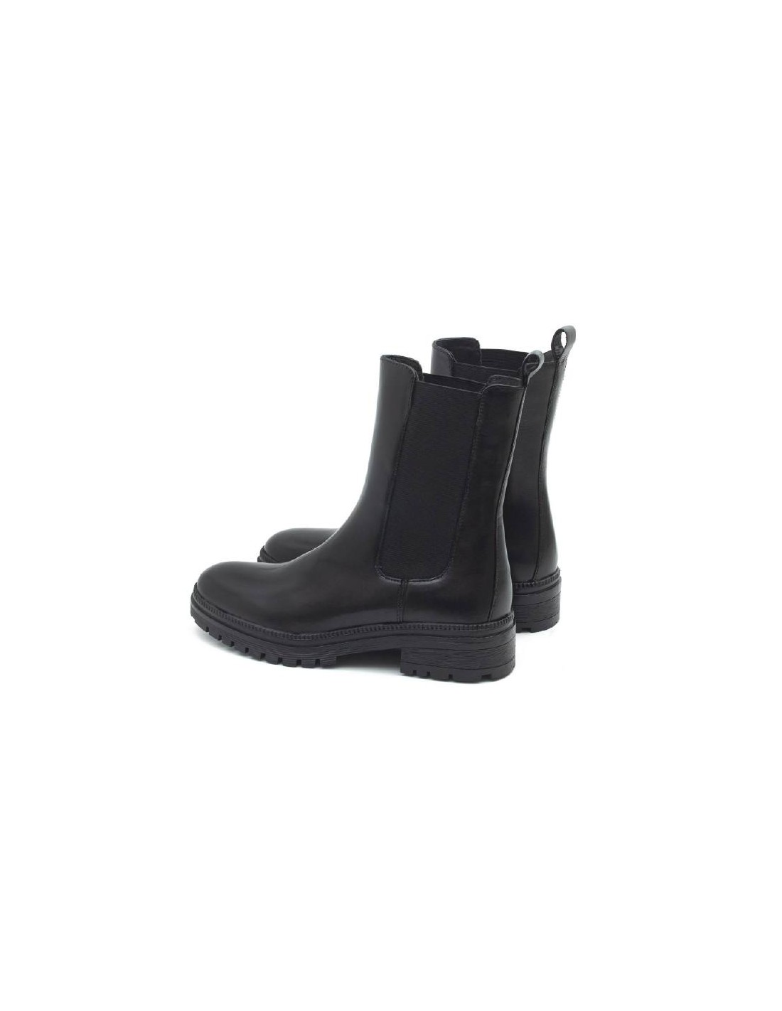 ortiz & reed Botines de mujer de piel acabado a mano color negro W-NOWSER-NEGRO ÚLTIMAS EDICIONES