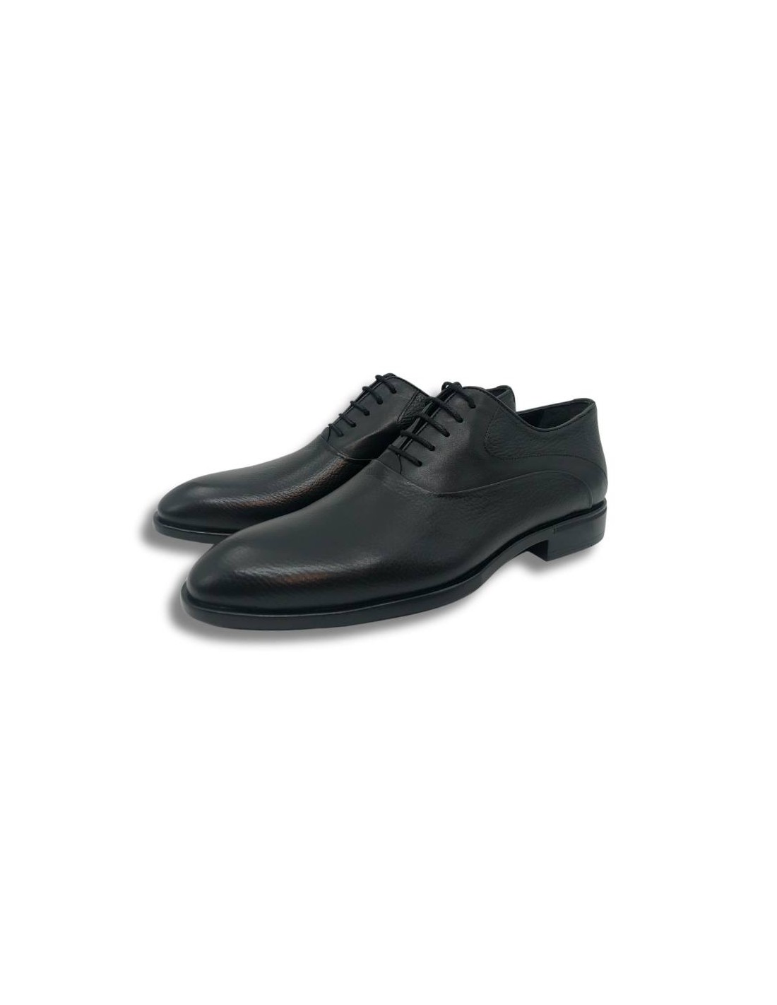 ortiz & reed Oxford de piel con cordón color negro Oferta exclusiva