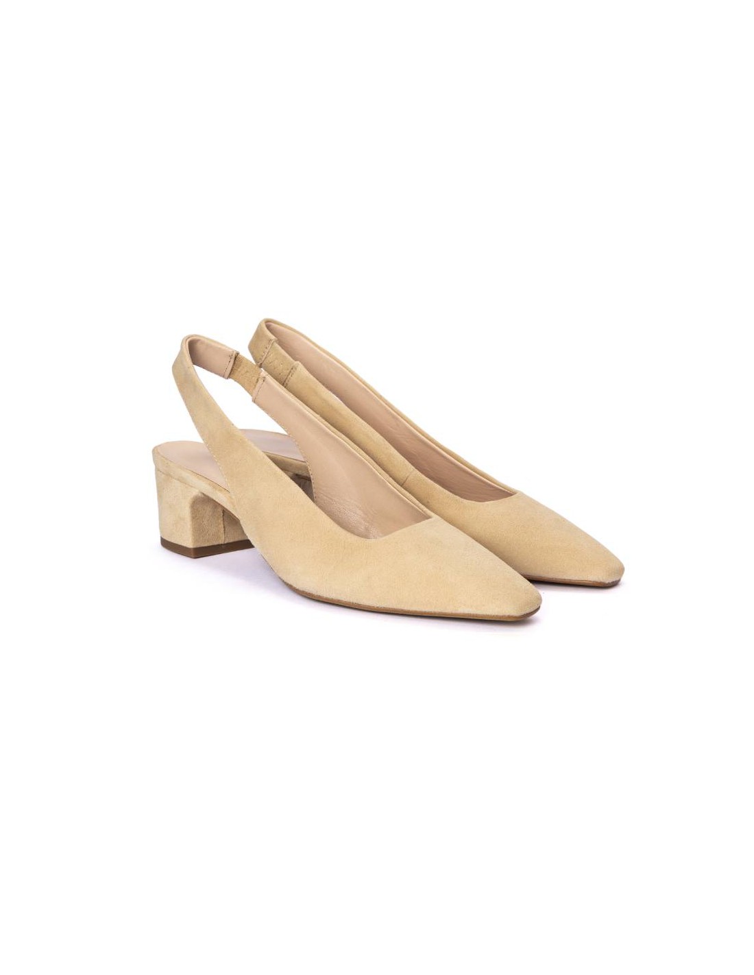 ortiz & reed Zapato de Vestir de piel con hebilla color beige W-SASO-ARENA Rebajas baratas