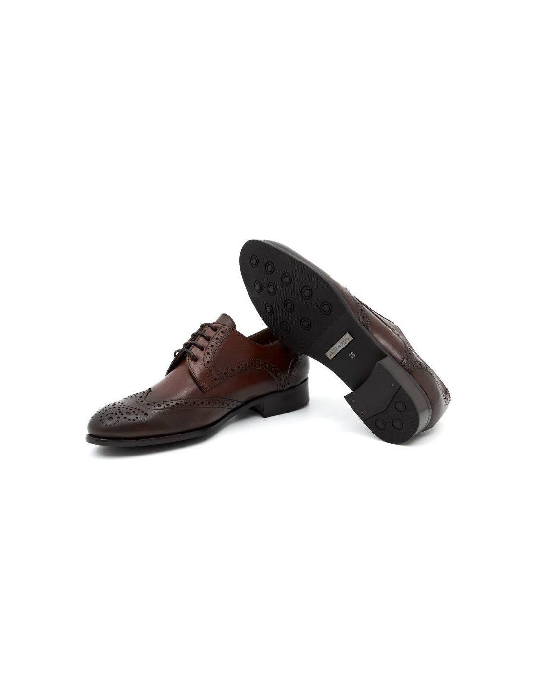 ortiz & reed Zapato de Vestir de piel con maría color cuero W-CRONEA-CUERO Descuento