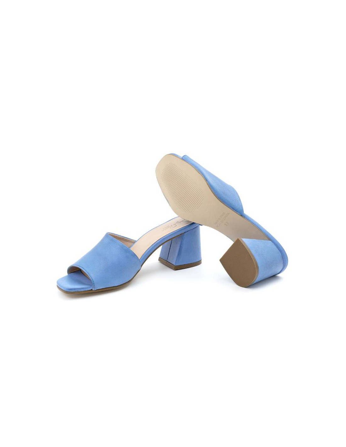 ortiz & reed Zapato de Vestir de piel liso color azul W-CALAIS-AZUL Envío gratis