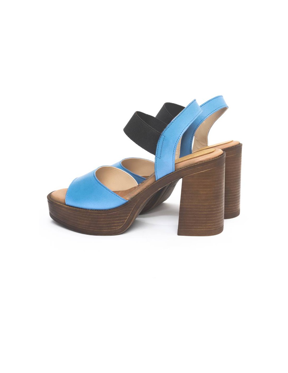 ortiz & reed Zapato de Vestir de piel liso color azul W-LIZY-BLUE Oferta especial
