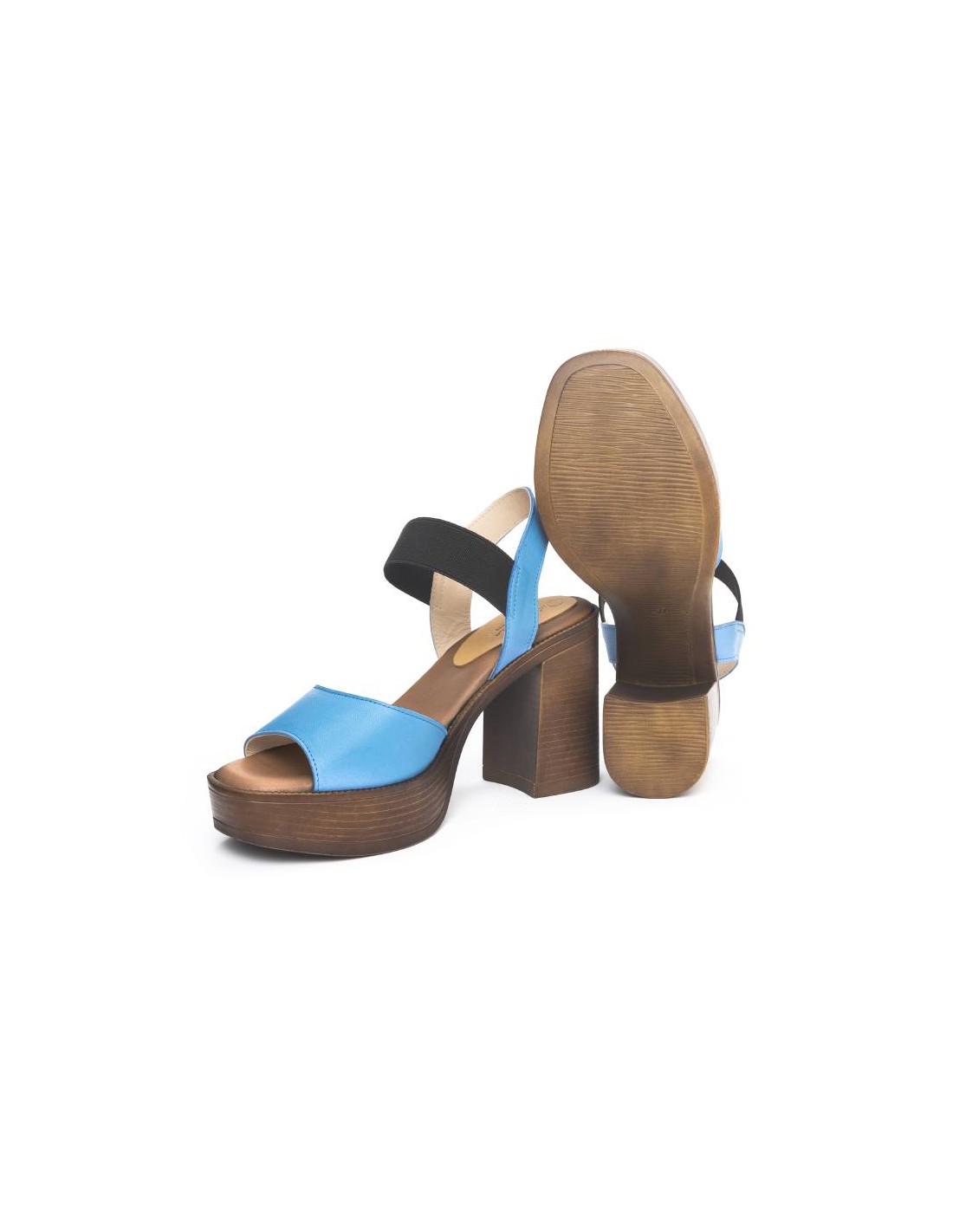 ortiz & reed Zapato de Vestir de piel liso color azul W-LIZY-BLUE Oferta especial