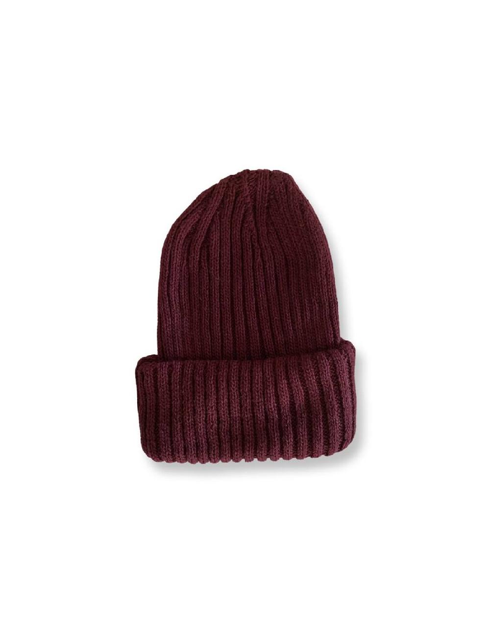 ortiz & reed Set de mujer tejida trenzado color burdeos SET-1719OR-GRANATE Oferta especial de fábrica