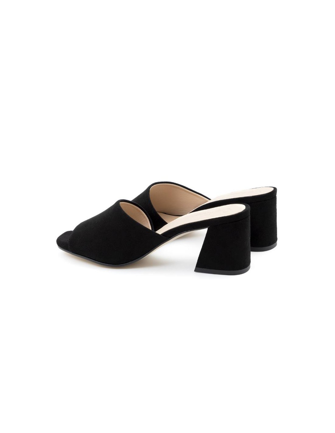 ortiz & reed Zapato de Vestir de ante liso color negro W-ANISE-NEGRO Grandes descuentos