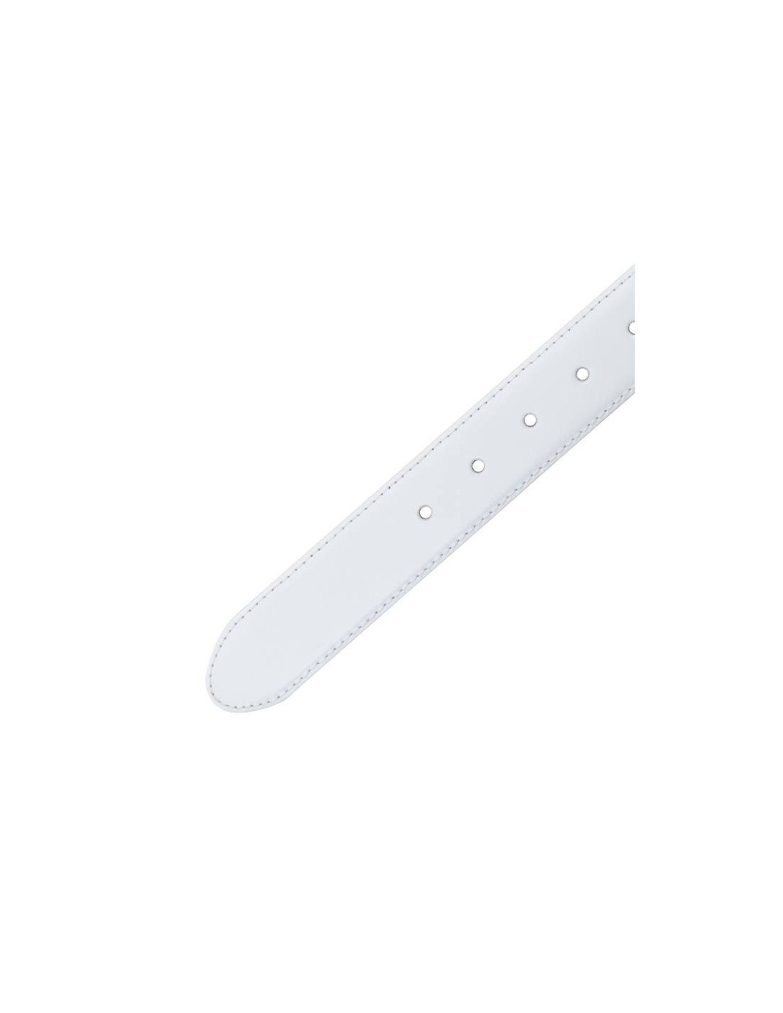 ortiz & reed Cinturón de mujer de piel acabado plano color blanco WB-SIKKY-BLANCO Precio de fábrica