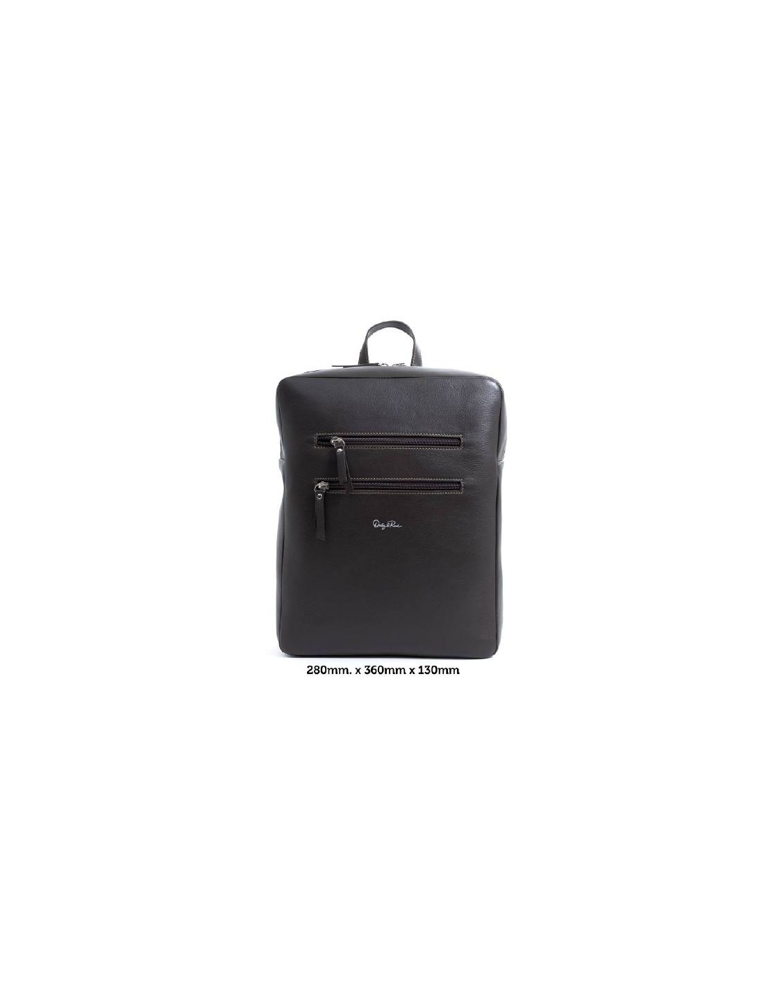 ortiz & reed Mochila de piel cosido artesano color marrón AC-BACKPIEL-4085-MARRON Oferta especial de fábrica