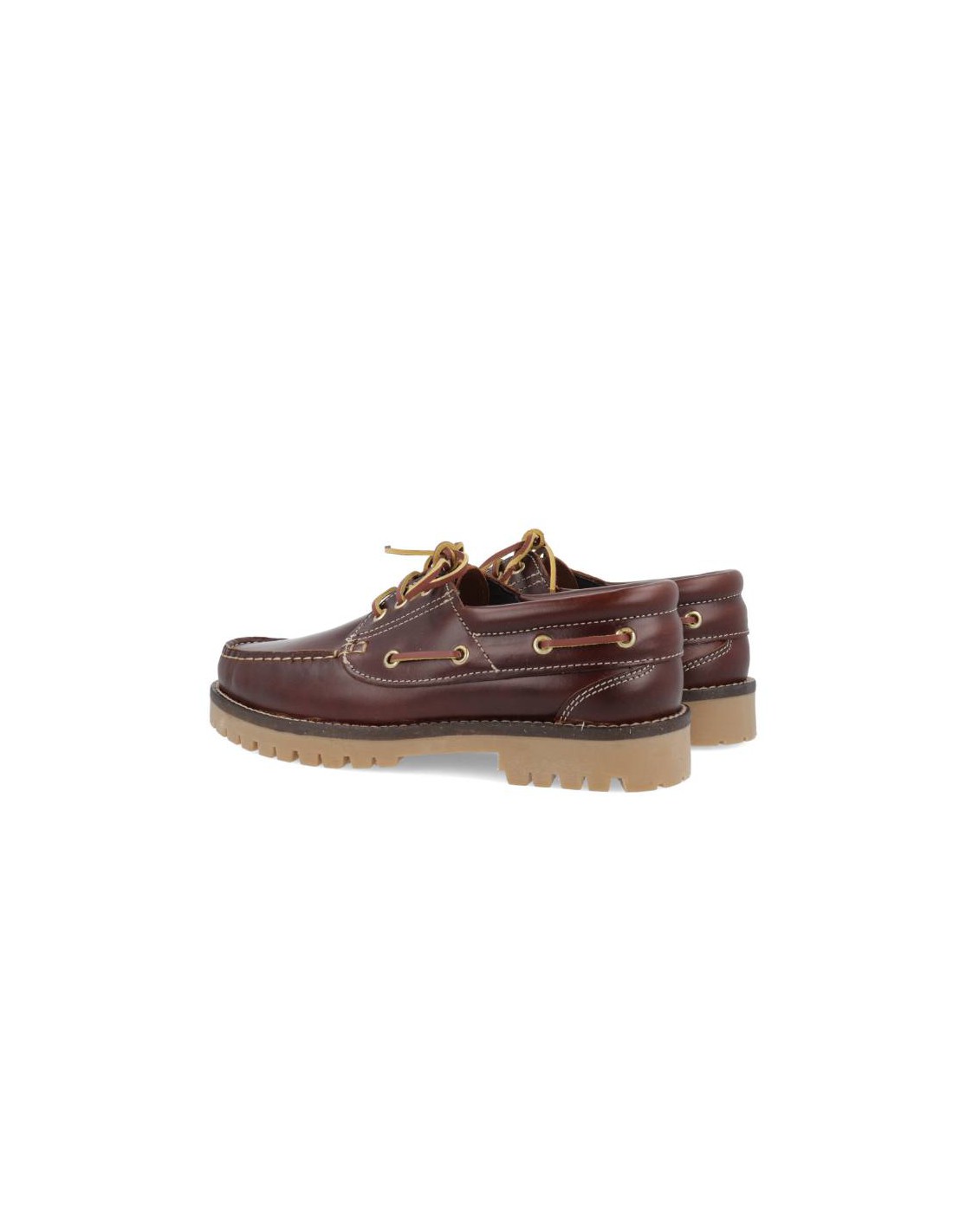 ortiz & reed Náutico de piel con cordón de piel color cuero CRONOL-CUERO Precios de Black Friday