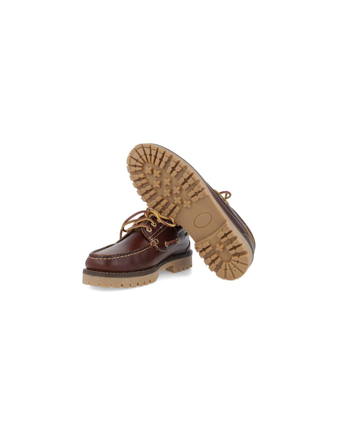 ortiz & reed Náutico de piel con cordón de piel color cuero CRONOL-CUERO Precios de Black Friday