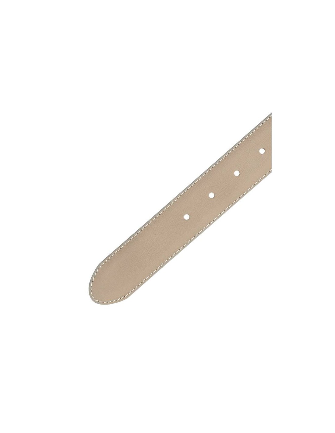 ortiz & reed Cinturón de mujer de piel con hebilla forrada color beige WB-COKEN-TAUPE Grandes descuentos