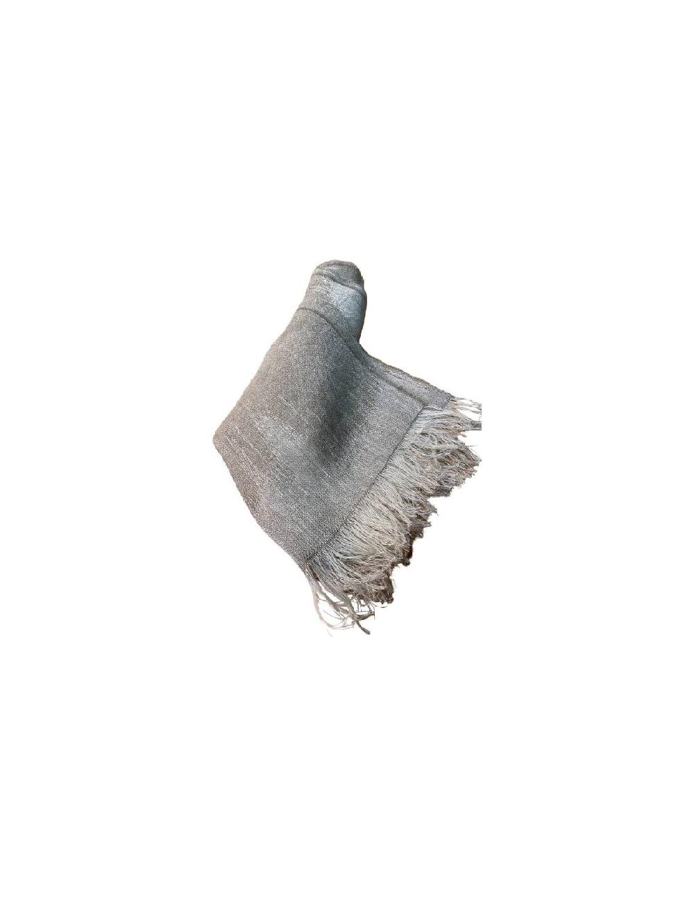 ortiz & reed Foulard liso acabado a mano color beige NIC-1408-BROWN 2025